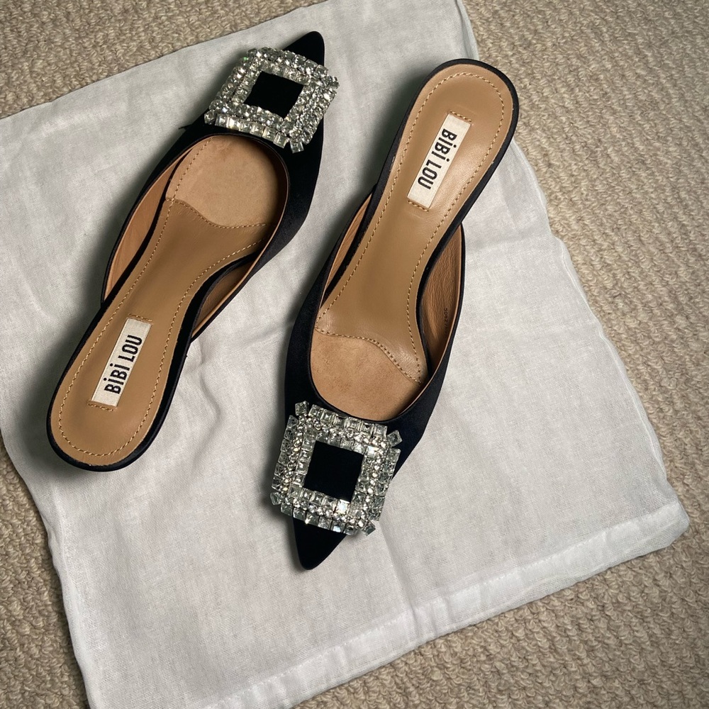 Brand new Bibi Lou mules! Never been worn!